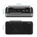 Philips TAR3568 (Radio AM/FM - Cassette - USB)
