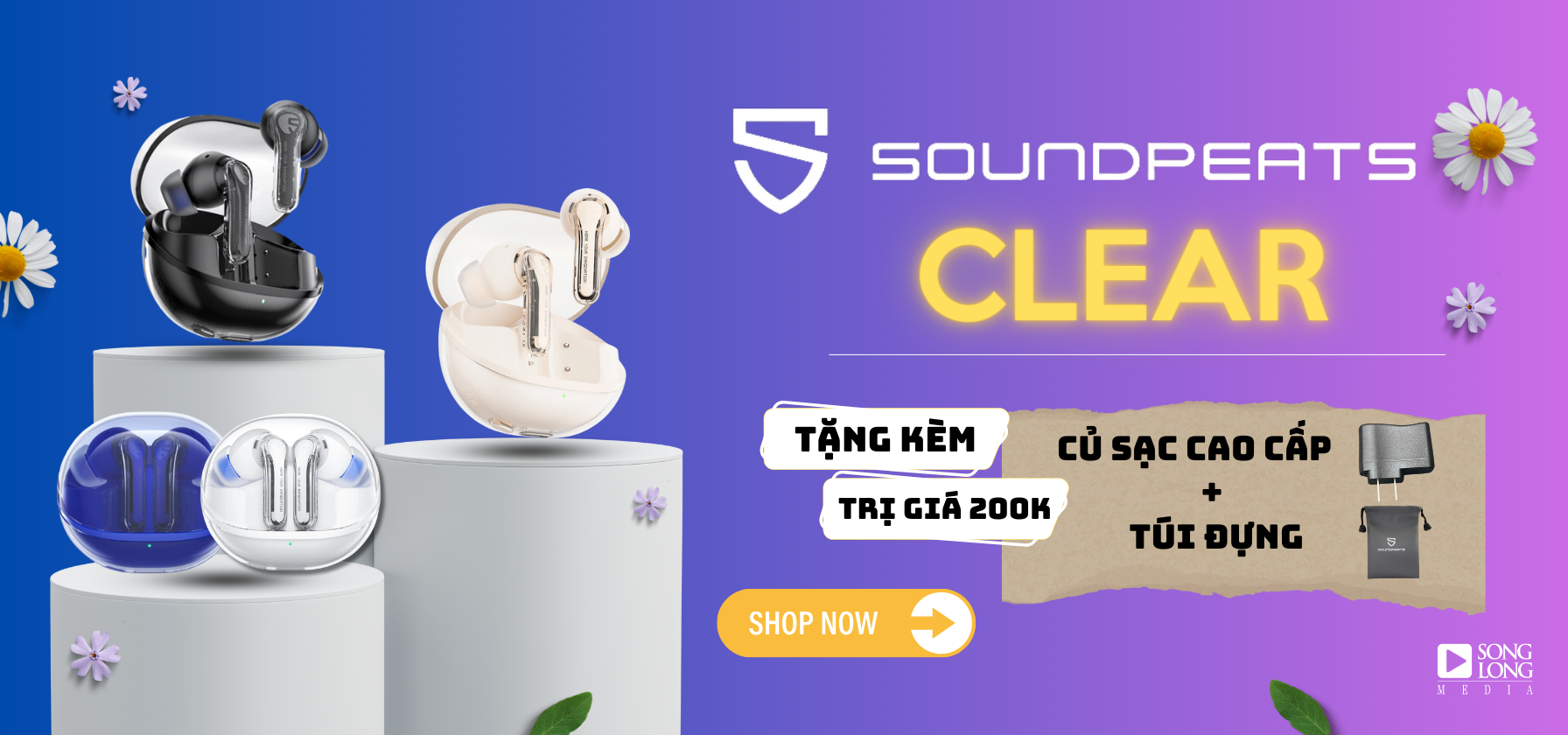 Banner Soundpeats clear