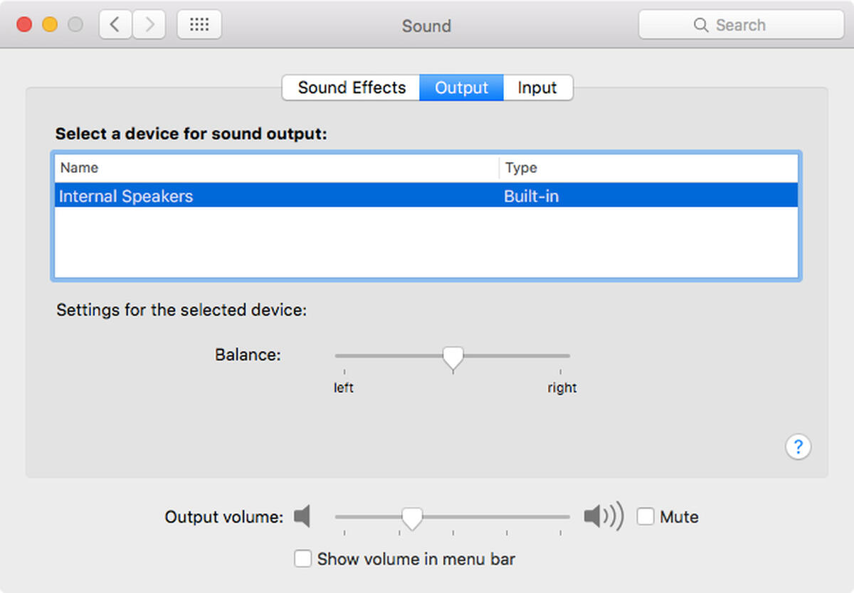 cài đặt lại âm thanh trên macbook