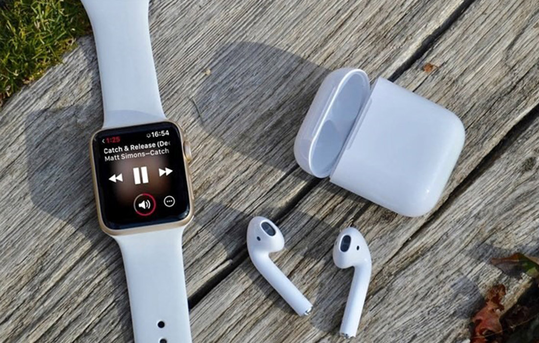 kết nối apple watch với tai nghe airpods