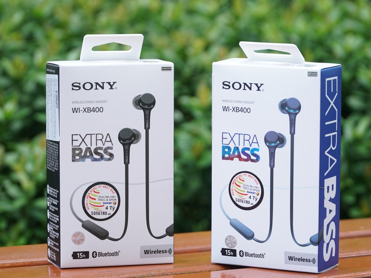 Đánh giá tai nghe Sony WI-XB400 - Giá rẻ, bass mạnh, sạc nhanh Type-C