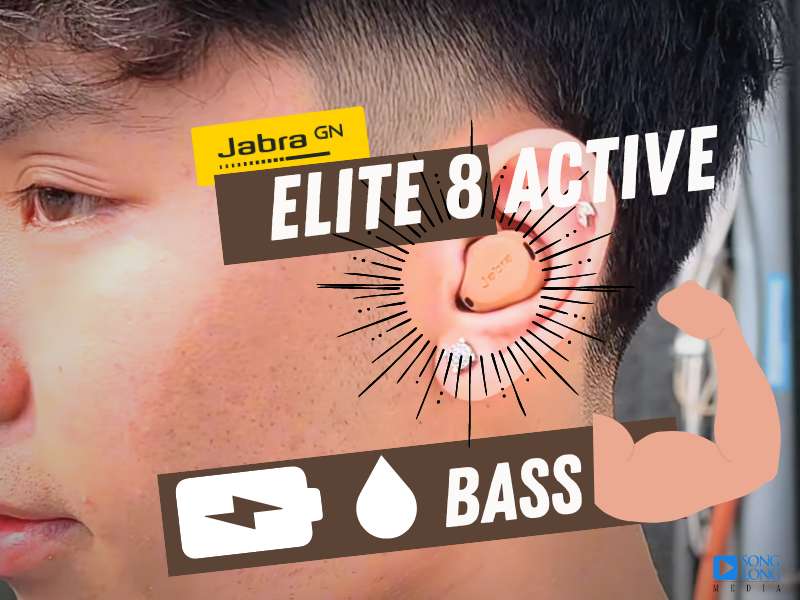 Đánh giá Jabra Elite 8 Active - Chống nước cực mạnh, âm thiên bass 