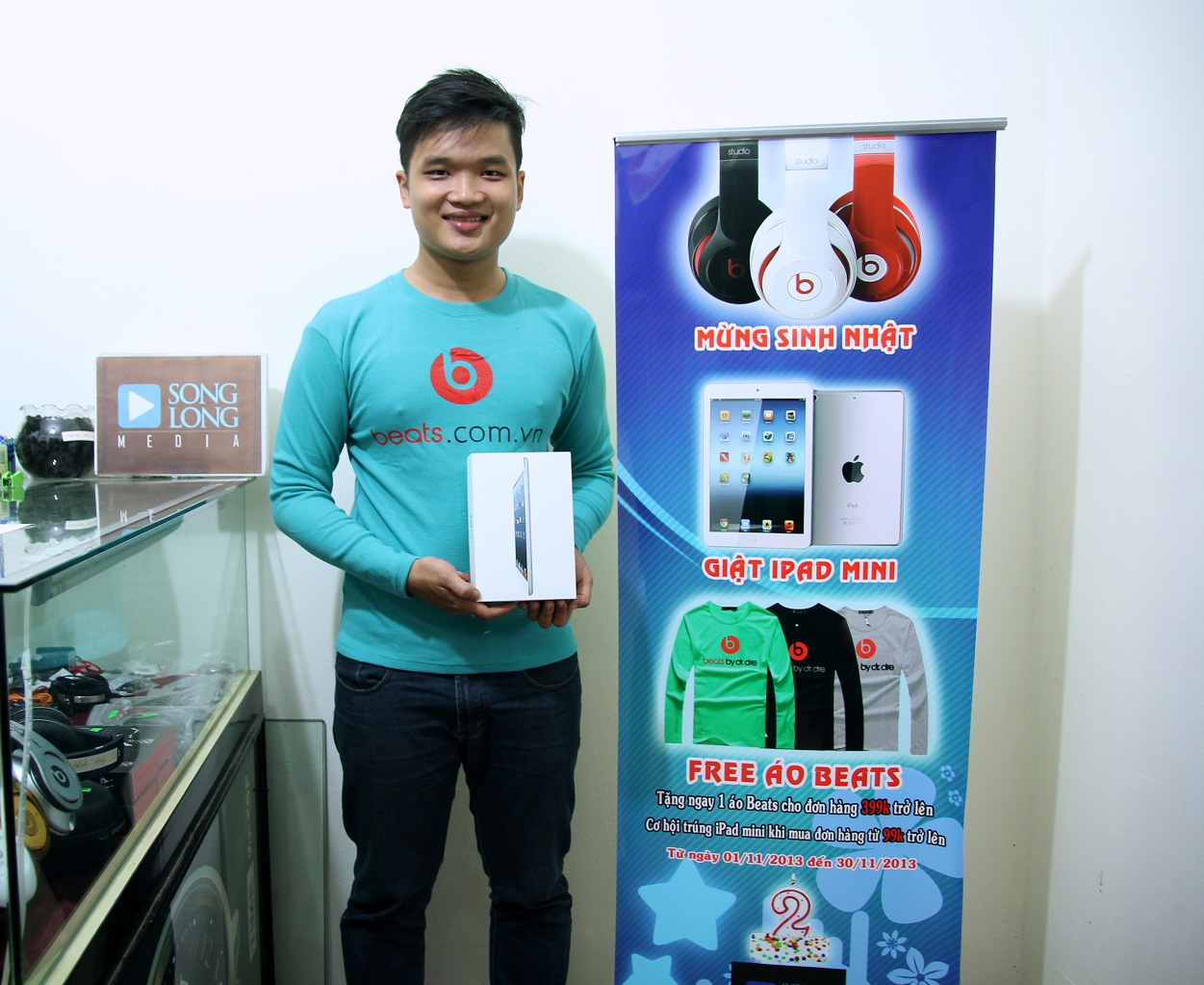Công bố giải thưởng trúng iPad Mini - Event tháng 11/2013