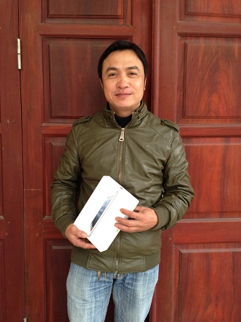 Công bố giải thưởng trúng iPad Mini - Event tháng 1/2014
