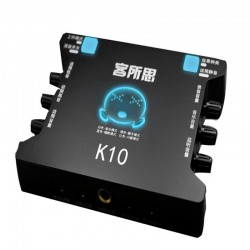 Sound Card XOX K10 (Đời 2019 nâng cấp IC)