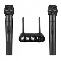 Micro Karaoke Excelvan K38 (Mic Đôi + bộ phát)