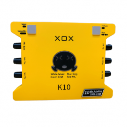 Sound Card XOX K10 (10th) Jubilee (Bản kỉ niệm 10 năm)
