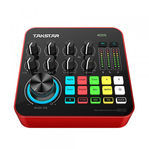 Soundcard Livestream Takstar MX1 Pro