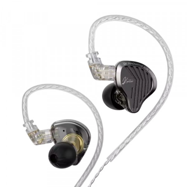 Tai nghe GK Kunten (Có Mic | Dây rời | Connector 2 pin | Jack cắm 3.5mm | Driver X Ultra-linear)