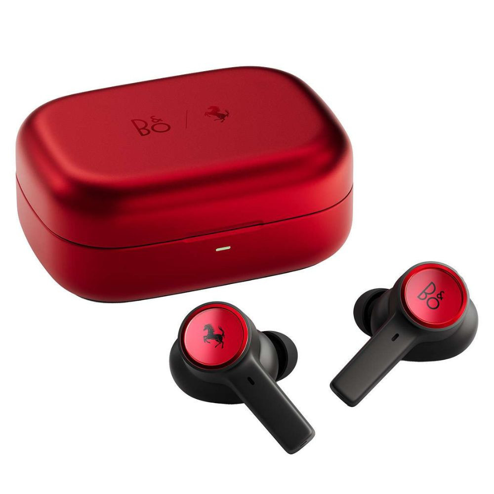 Tai nghe B&O Beoplay EX Ferrari Edition (Bluetooth 5.2 | Pin 6h | IP57 | Chống ồn ANC | Sạc không dây | aptX Adaptive™)