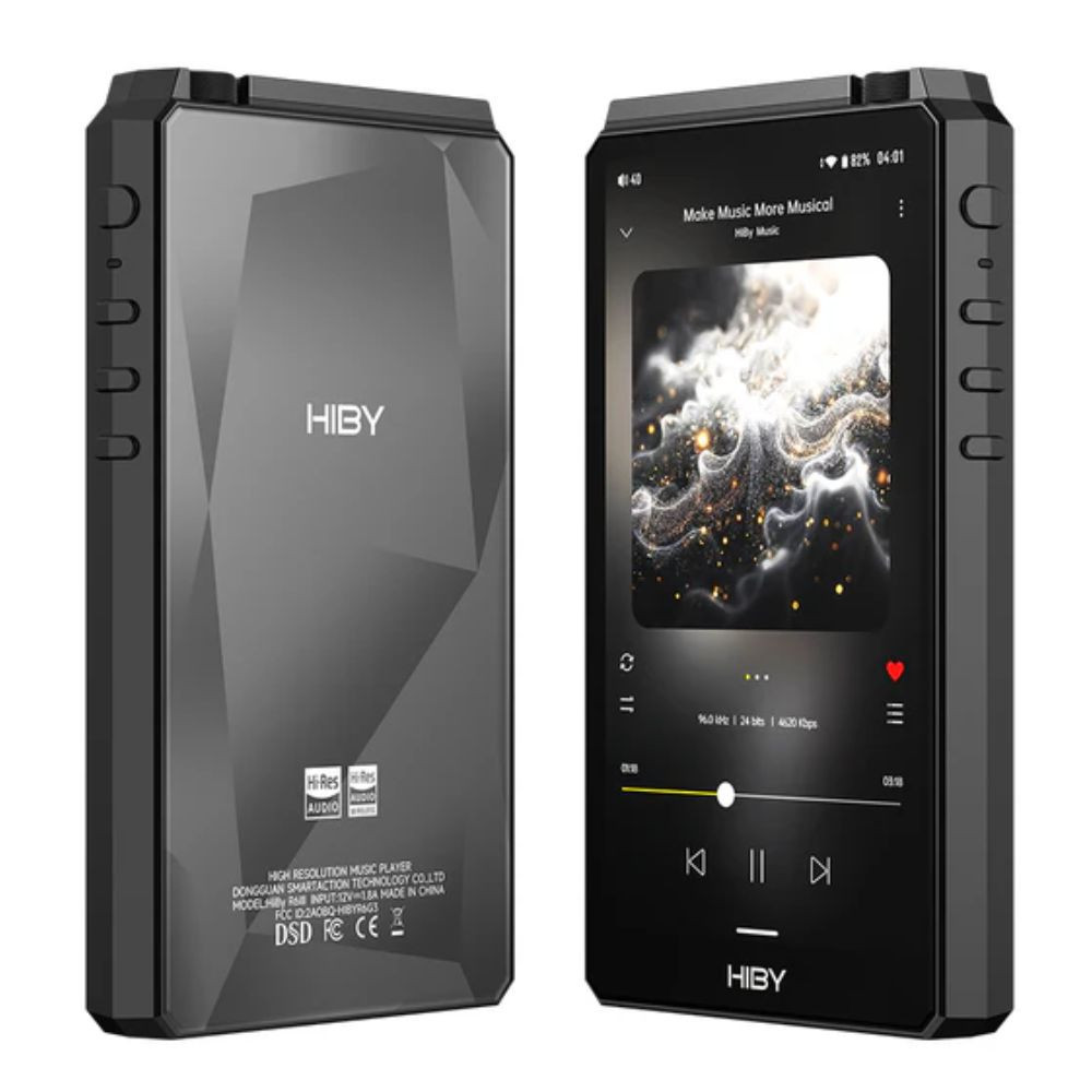 Máy nghe nhạc HiBy R6 III 2025 (Bộ Nhớ 64Gb | Ram 4Gb | DAC 4x CS43198 | WiFi | Bluetooth 5.0 Hai Chiều | DAC Mode | Android | PCM 32Bit/768kHz | DSD512 Native | MQA 16x)