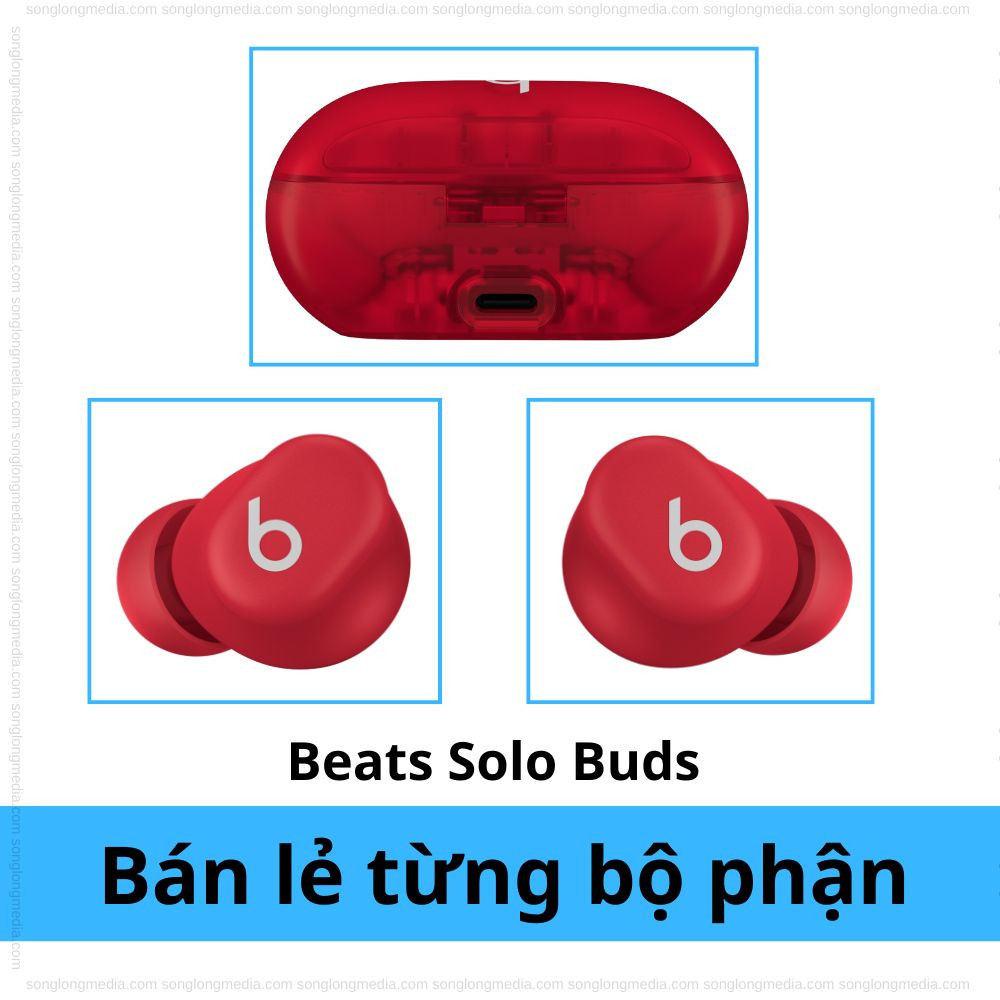 Lẻ 1 bên tai trái (L) + tai phải (R) + dock sạc Beats Solo Buds
