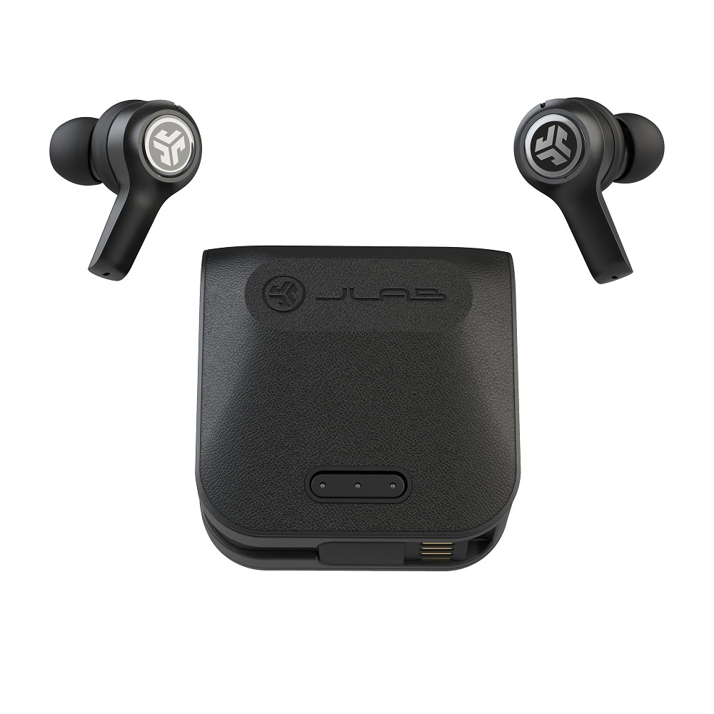Tai nghe JLAB Audio JBuds Air Executive (Bluetooth 5.0 | Pin 6h | IP55 | Xuyên âm Ambient Sound | 3 chế độ EQ chỉnh trên tai | Gọi trợ lý ảo)
