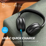 Tai nghe SoundPeats A6 (Bluetooth 5.0 | Pin 40h | Chống ồn ANC)
