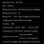 FiiO UTWS5 (Module Bluetooth | Bluetooth 5.2 | AK4332 | Pin 8h | MMCX/2-Pin)