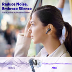 Tai nghe EarFun Air S (Bluetooth 5.2 | Pin 5h | IPX5 | Chống ồn ANC | Kết nối đa điểm | Low Latency)