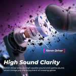 Tai nghe Soundpeats Cyber Gear (Bluetooth 5.3 | Pin 6.5h | IPX4 | Đèn LED RGB | Mega-S Game Mode)