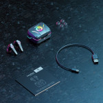 Tai nghe Soundpeats Cyber Gear (Bluetooth 5.3 | Pin 6.5h | IPX4 | Đèn LED RGB | Mega-S Game Mode)