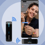 Micro không dây cài áo Philips DLM3540C (Cổng Type-C | Pin 5h | Mic đơn | Tích hợp Chip DSP)-2