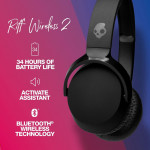 Tai nghe Skullcandy Riff Wireless 2 (Bluetooth 5.2 | Pin 34h | Kết nối đa điểm | On ear)