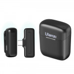 Micro không dây cài áo Ulanzi J11 (Cổng Type-C | Pin 7h | Mic đơn)