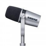 Micro thu âm SHURE MV7 Podcast Microphone (Cổng cắm XLR | Có lỗ cắm tai nghe 3.5mm)