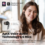 Tai nghe SoundPeats Air4 Pro (Bluetooth 5.3 | Pin 6h | IPX4 | Chống ồn ANC | Cảm biến tiệm cận | aptX Adaptive™)