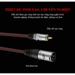 JSJ 606D/0.8m (1 đầu XLR ĐỰC ra 1 đầu RCA)-5