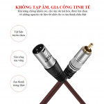 JSJ 606D/0.8m (1 đầu XLR ĐỰC ra 1 đầu RCA)-4