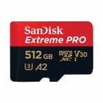 Thẻ nhớ SANDISK 512GB MICRO SDXC Extreme V30 A2 PRO 200MB/s   