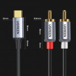 Ugreen CM451 (20193) - Cáp chuyển Type C sang RCA (Dài 1.5m | Đầu tiếp xúc mạ vàng 24K | Lõi đồng nguyên chất)-6