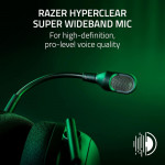 Tai nghe Razer BlackShark V2 Pro Gen 2 (RZ04-04530200-R3M1) (Wireless USB | Bluetooth 5.2 | Pin 70h | THX Spatial Audio | Micro có thể tháo rời)