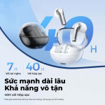 Tai nghe SoundPEATS Clear-Pods (Bluetooth 5.3 | Pin 7h | IPX4 | Game Mode | Earbuds)-6