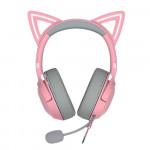 Tai nghe Razer Kraken Kitty V2-USB Headset with RGB Kitty Ears _ RZ04-04730200-R3M1 (Có Mic | Dây liền | Jack cắm USB | Driver 40mm)