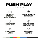 Tai nghe Skullcandy Push Play Active (Bluetooth 5.3 | Pin 10h | Google Fast Pair | IP55 | Stay Aware – Xuyên âm | Kết nối đa điểm)-3