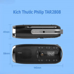 Philips TAR2808 (Radio FM | Tích hợp đèn Pin | Cắm thẻ nhớ TF)-9