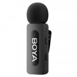 Micro không dây cài áo BOYA BY-V2 V2.0 (Cổng Lightning | Pin 9h | Mic đôi | Khử tiếng ồn thông minh | Thu âm đa hướng)-3