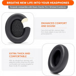 Earpad cho Tai nghe Beats Studio Pro (Chất liệu da PU | Tháo lắp kiểu dán)-2