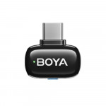 Micro cài áo Boya Mini-14 (Bộ thu Type-C | Pin 6h | Mic đôi | Omnidirectional đa hướng)-3