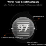 Tai nghe Fosi Audio i5  (Planar Magnetic | Driver 97mm | Dây rời | Connector 3.5mm | jack cắm 3.5)-3