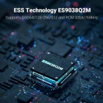 Fosi Audio DS1 (Dongle DAC/Amp | 3.5mm/4.4mm | ES9038Q2M | PCM 32Bit/768kHz | DSD512)-4