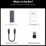Fosi Audio DS2 (Dongle DAC/Amp | 3.5mm/4.4mm | Dual CS43131 | PCM 32bit/384kHz | DSD256)-6