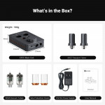 Fosi Audio GR70 (Headphone Amplifier | Khuyếch đại công suất bằng đèn điện tử | Cổng cắm tai nghe 6.3mm/3.5mm | 2 Chế độ Gain tuỳ chỉnh)-9