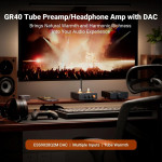 Fosi Audio GR40 (Desktop DAC | ESS9028Q2M | PCM 32Bit/384kHz | DSD256 | APTX-Lossless)-2