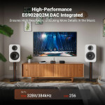 Fosi Audio GR40 (Desktop DAC | ESS9028Q2M | PCM 32Bit/384kHz | DSD256 | APTX-Lossless)-3