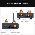 Fosi Audio GR40 (Desktop DAC | ESS9028Q2M | PCM 32Bit/384kHz | DSD256 | APTX-Lossless)-8