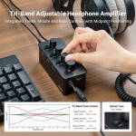 Fosi Audio SK01 (Headphone Amplifier / Preamp | Công suất cho tai nghe 2400mW@32Ω | Pin 6h | Điều chỉnh Bass/Mid/Treble)-3