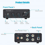 Fosi Audio TB10D (Amplifier cho loa Passive | Công suất TPA3255 | Công suất 600W | Công nghệ PurePath Ultra-HD -5
