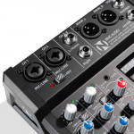 Audio Mixer NMC-AUDIO AMX06 (Bluetooth | Nguồn Phantom 48V)-6