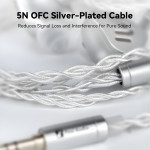 Tai nghe Fosi Audio IM4 (Dây rời | Connector 2 pin | Jack cắm 3.5mm | Driver 10mm | Open-Back)-6